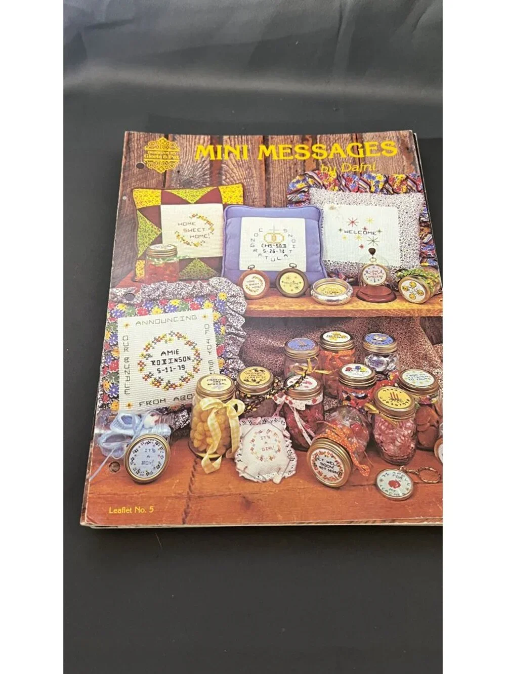 Vintage Cross Stitch Patterns Lot Of 6 Stoney Creek & More